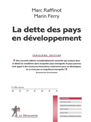 cover image of La dette des pays en développement